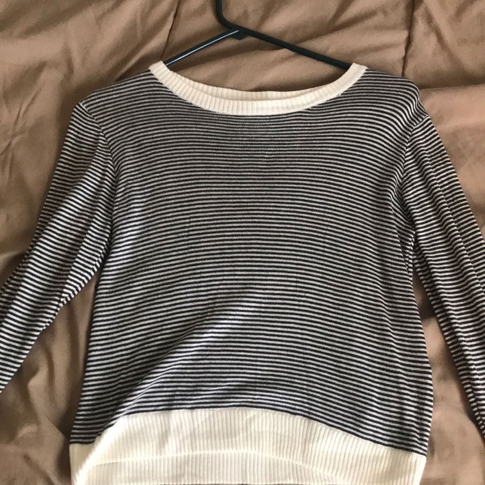 Black and white striped shirt!!